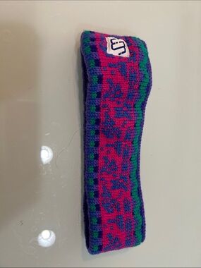 Vintage Colors pop wool  Knit Headband Murray Merkley Canada unisex